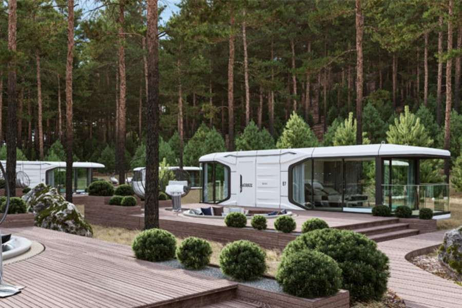 Luxury forest retreat